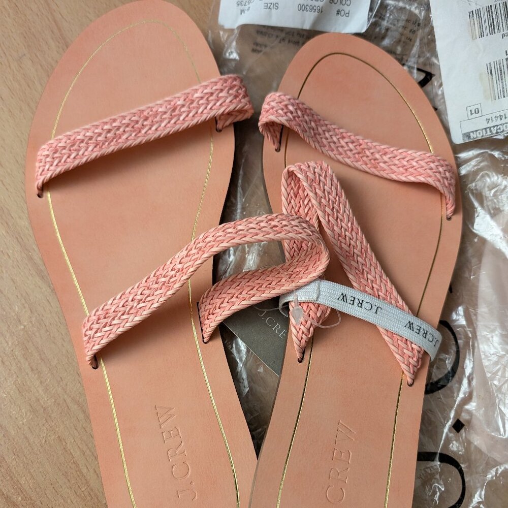J. Crew Pink Sandals